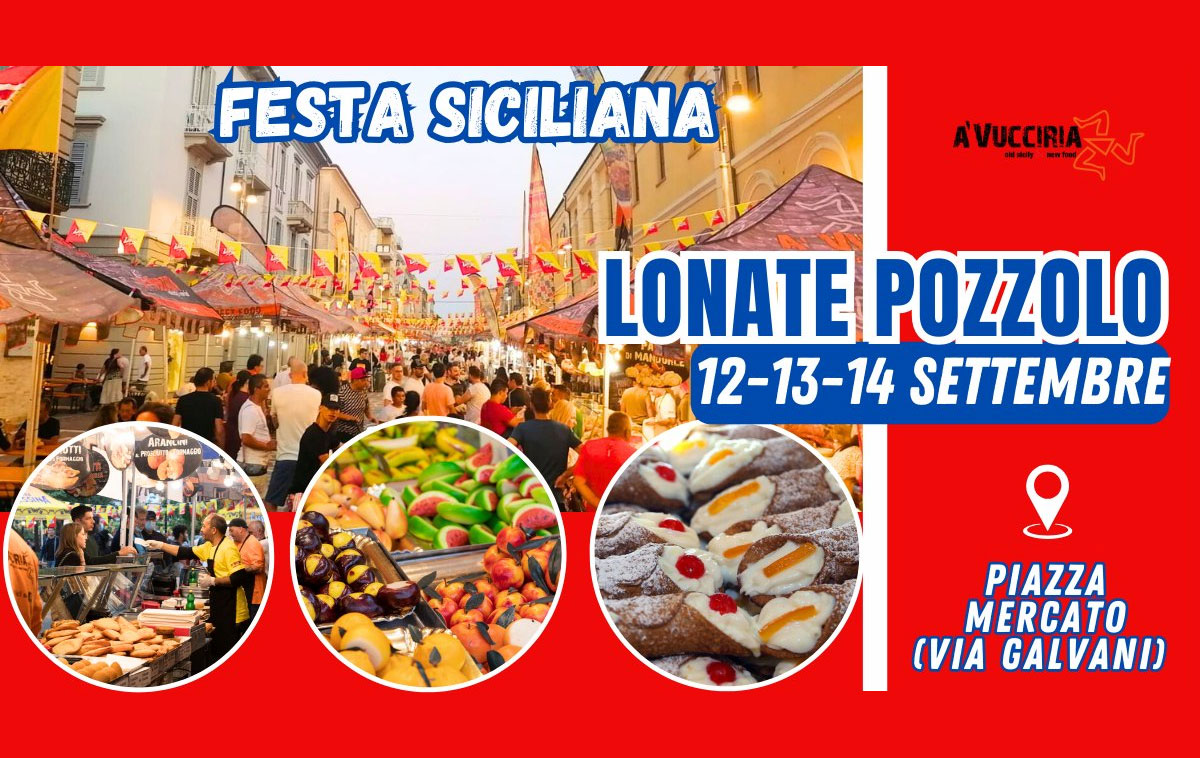 Festa Siciliana 2025 a Lonate Pozzolo
