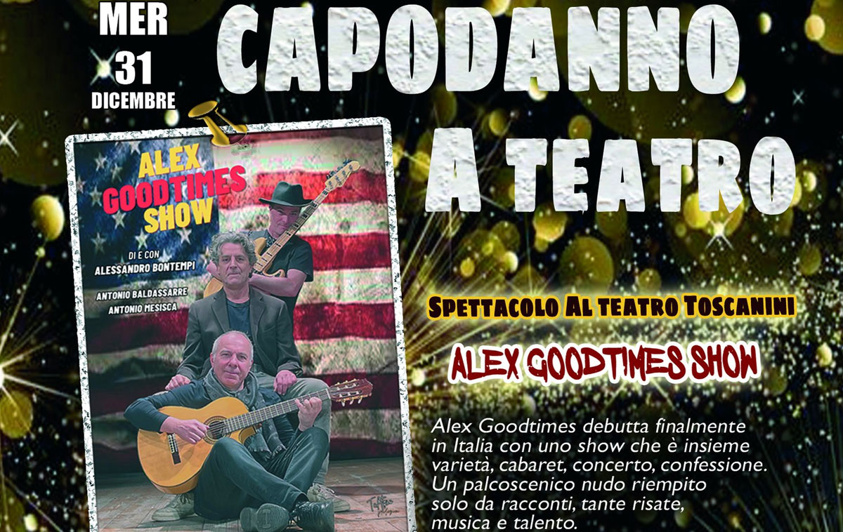 Alex Goodtimes Show a Milano per il Capodanno 2026