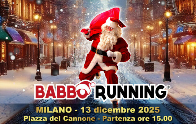 Babbo Running 2025 a Milano