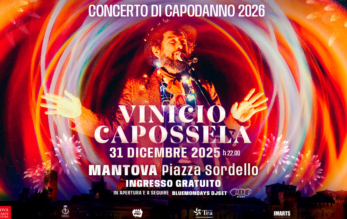 Vinicio Capossela a Mantova per il Capodanno 2026
