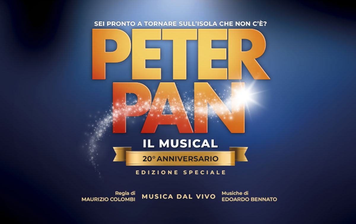 “Peter Pan - Il Musical” a Milano nel 2026/2027