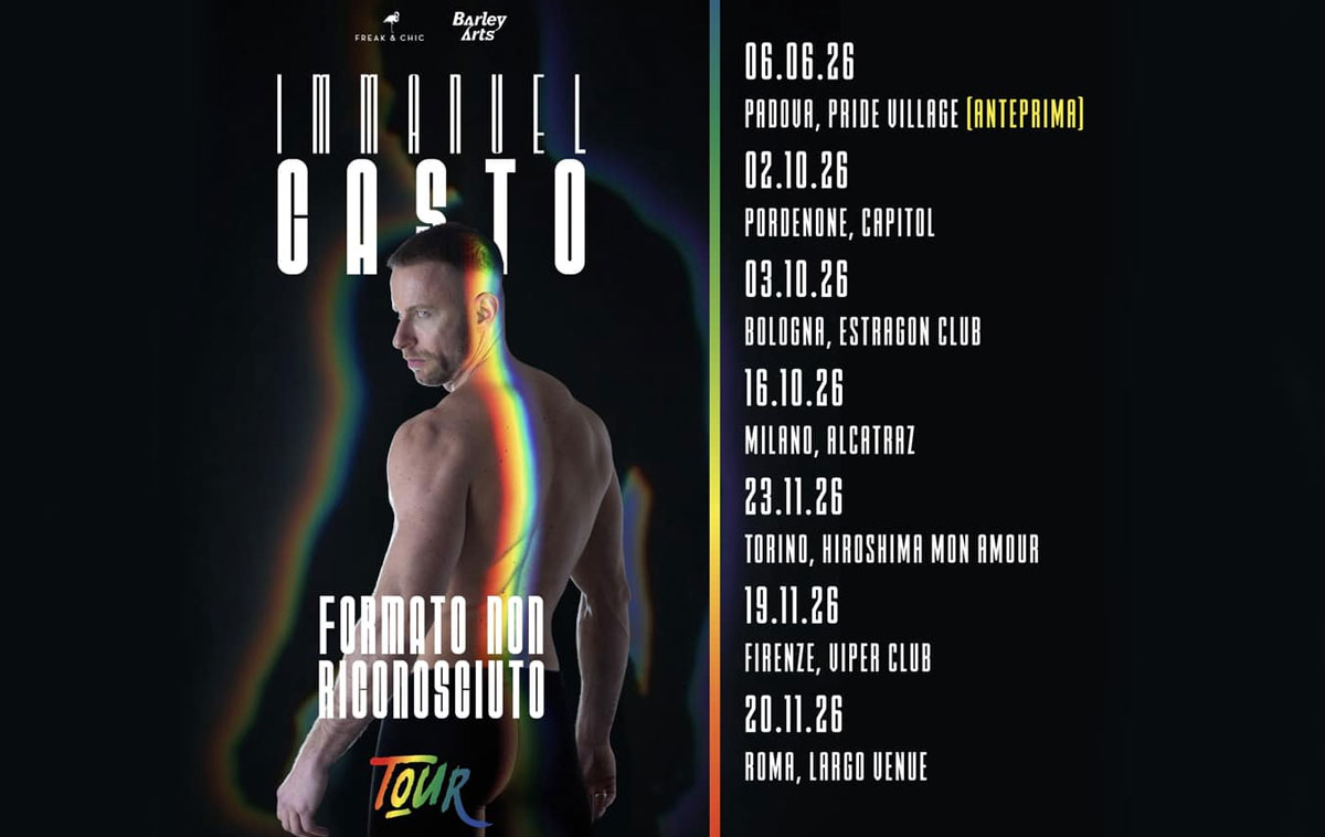 Immanuel Casto - Formato non riconosciuto Tour