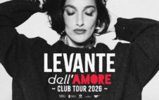 Levante torna in concerto a Milano con il “Dell'Amore Club Tour 2026”