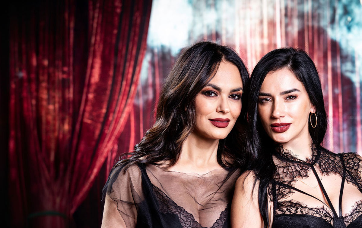Maria Grazia Cucinotta e Daiana Guspero in “Malena e il tango”
