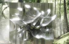 Sougwen Chung in mostra a Milano con un'installazione digitale tra robotica e natura