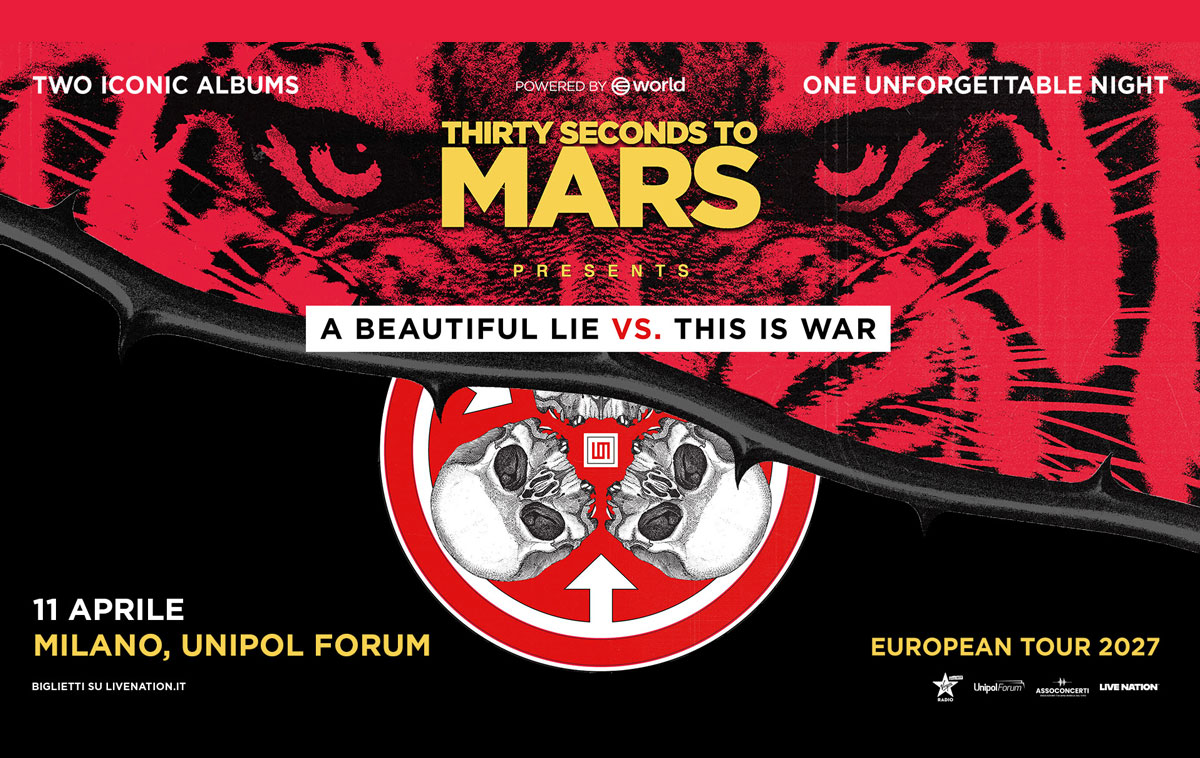 Thirty Seconds To Mars a Milano nel 2027