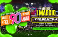 Il grande show live “Voglio tornare negli anni '90” arriva a Monza questo weekend