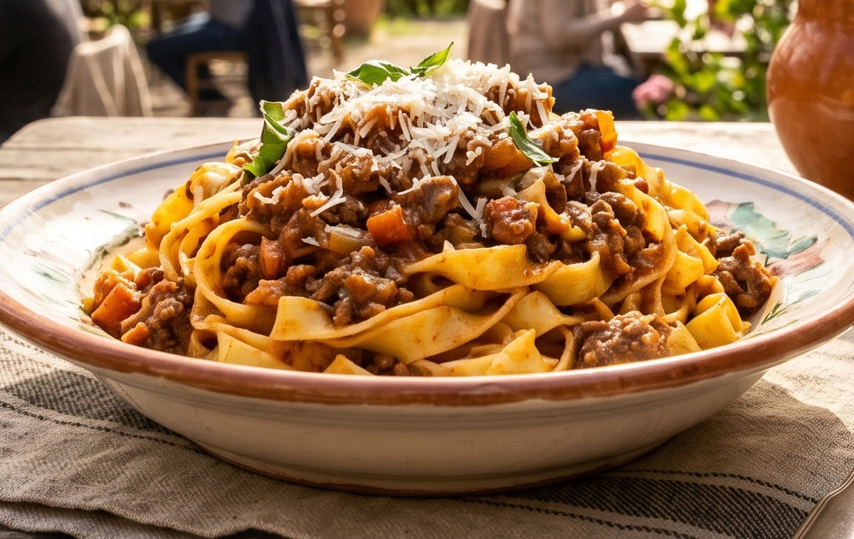 Tagliatelle al ragù