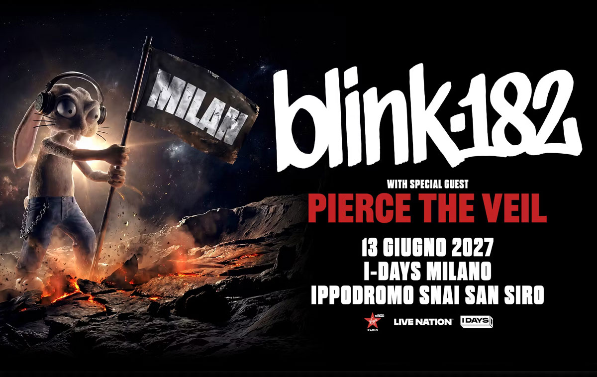 Blink-182 a Milano nel 2027