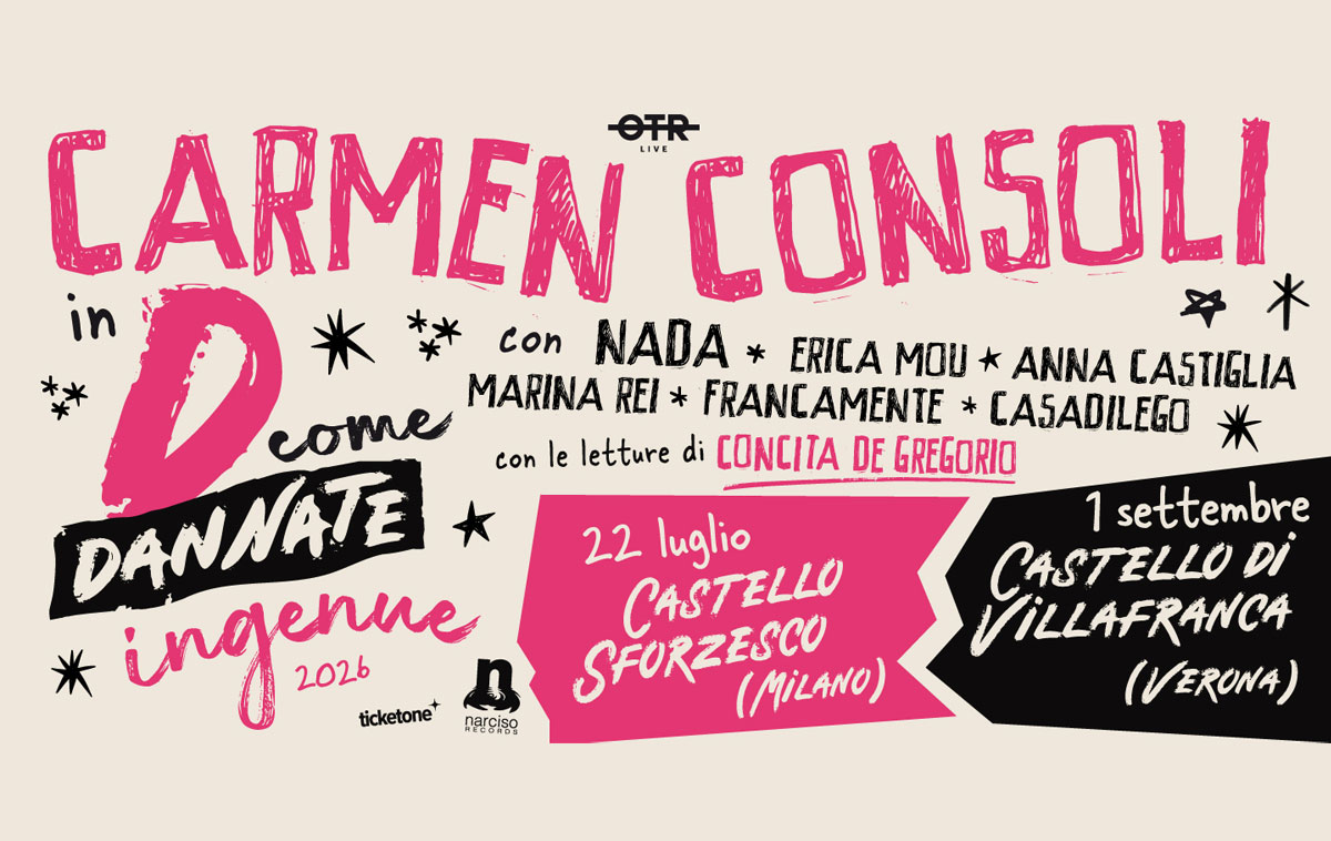 D come dannate ingenue (Carmen Consoli, Nada, Concita De Gregorio...)
