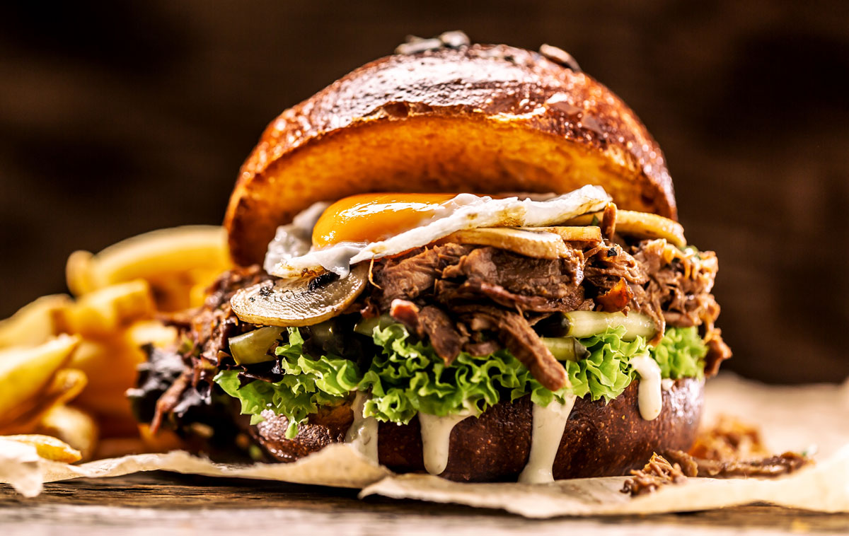 Hamburger ripieno