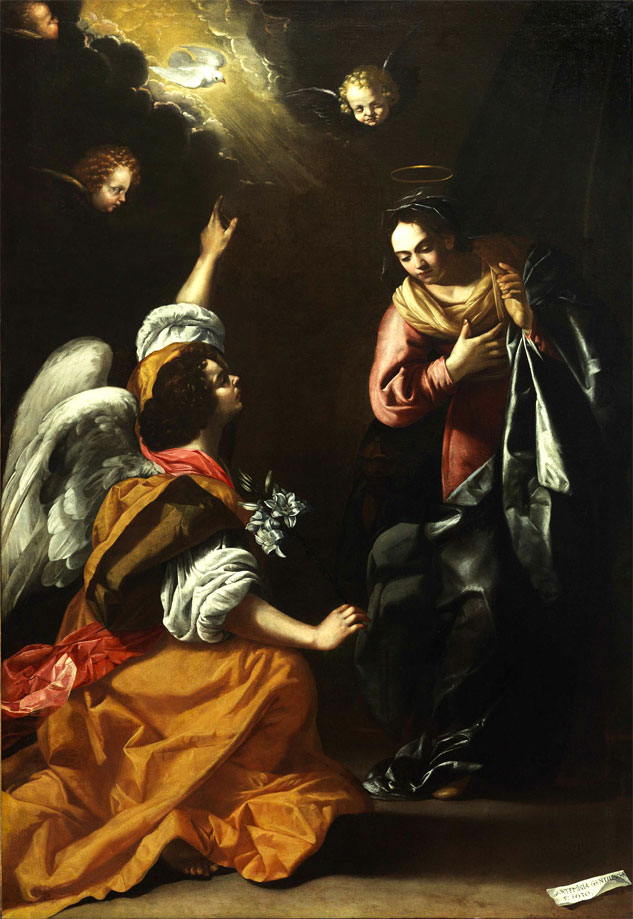 Artemisia Gentileschi - Annunciazione