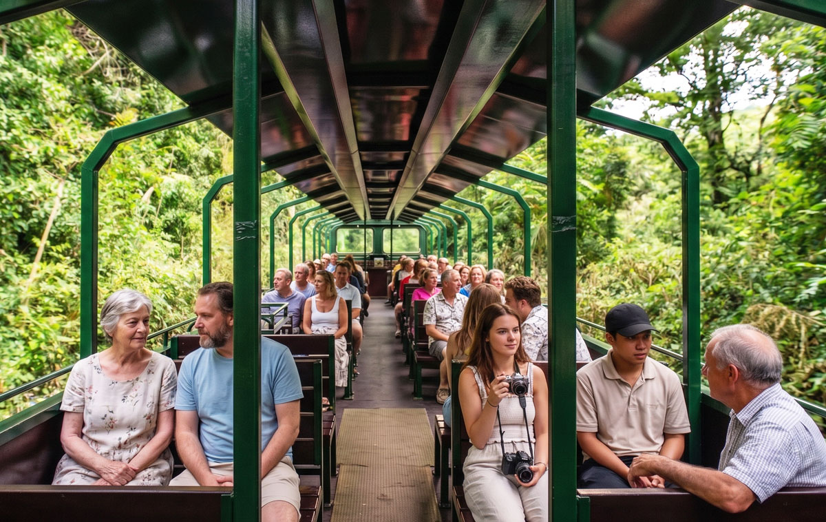 Carrozze panoramiche sulla Ferrovia del Sebino