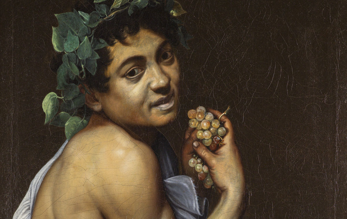 Caravaggio, Autoritratto in veste di Bacco