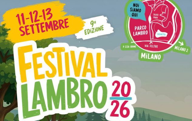 Festival Lambro 2026: tre giorni di sport e divertimento in uno dei più grandi parchi di Milano
