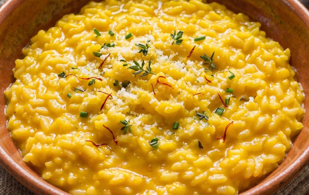 Risotto allo zafferano