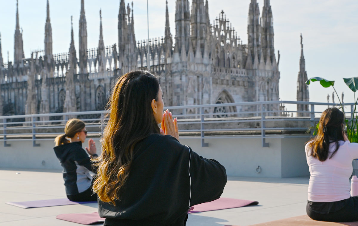 SkyYoga da Highline Milano