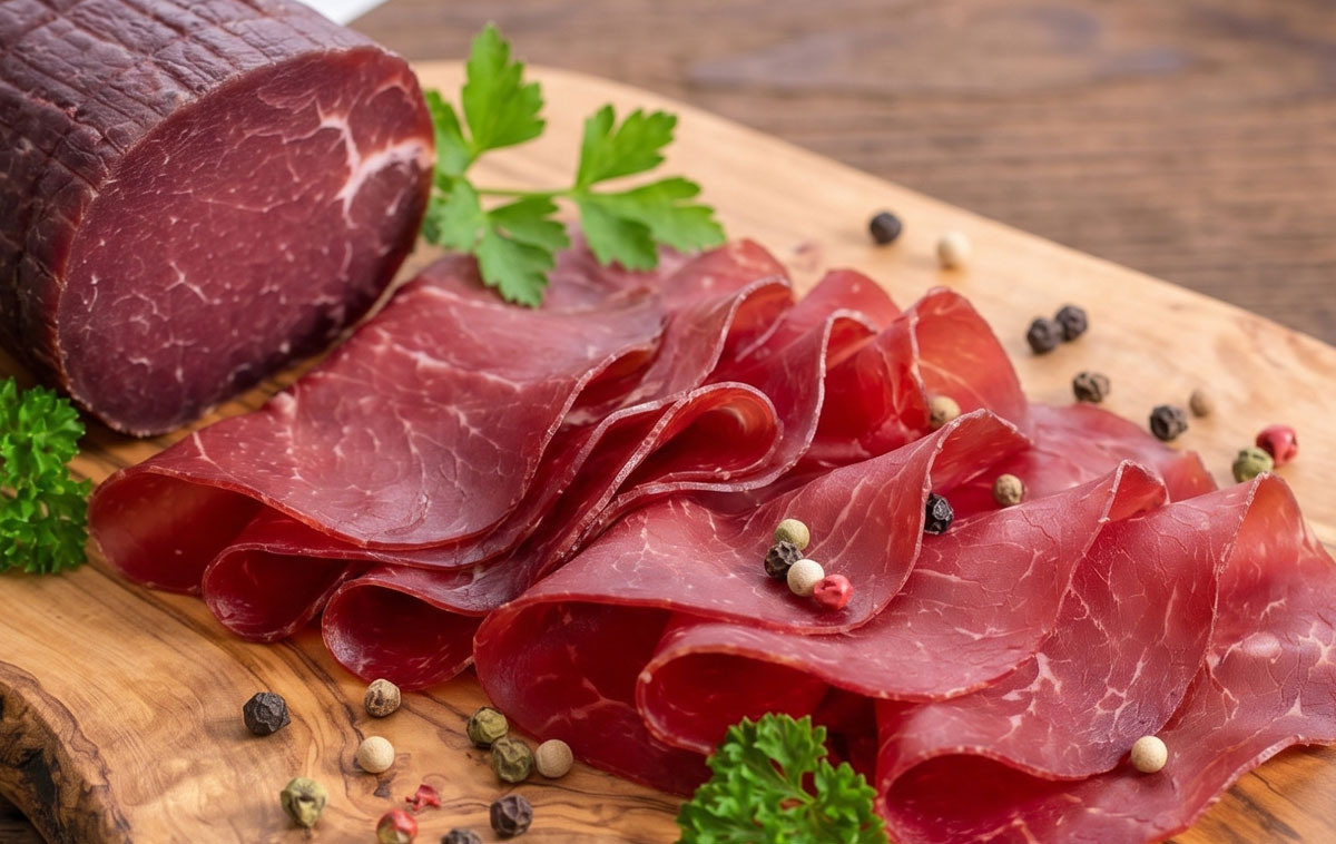Tagliere con bresaola