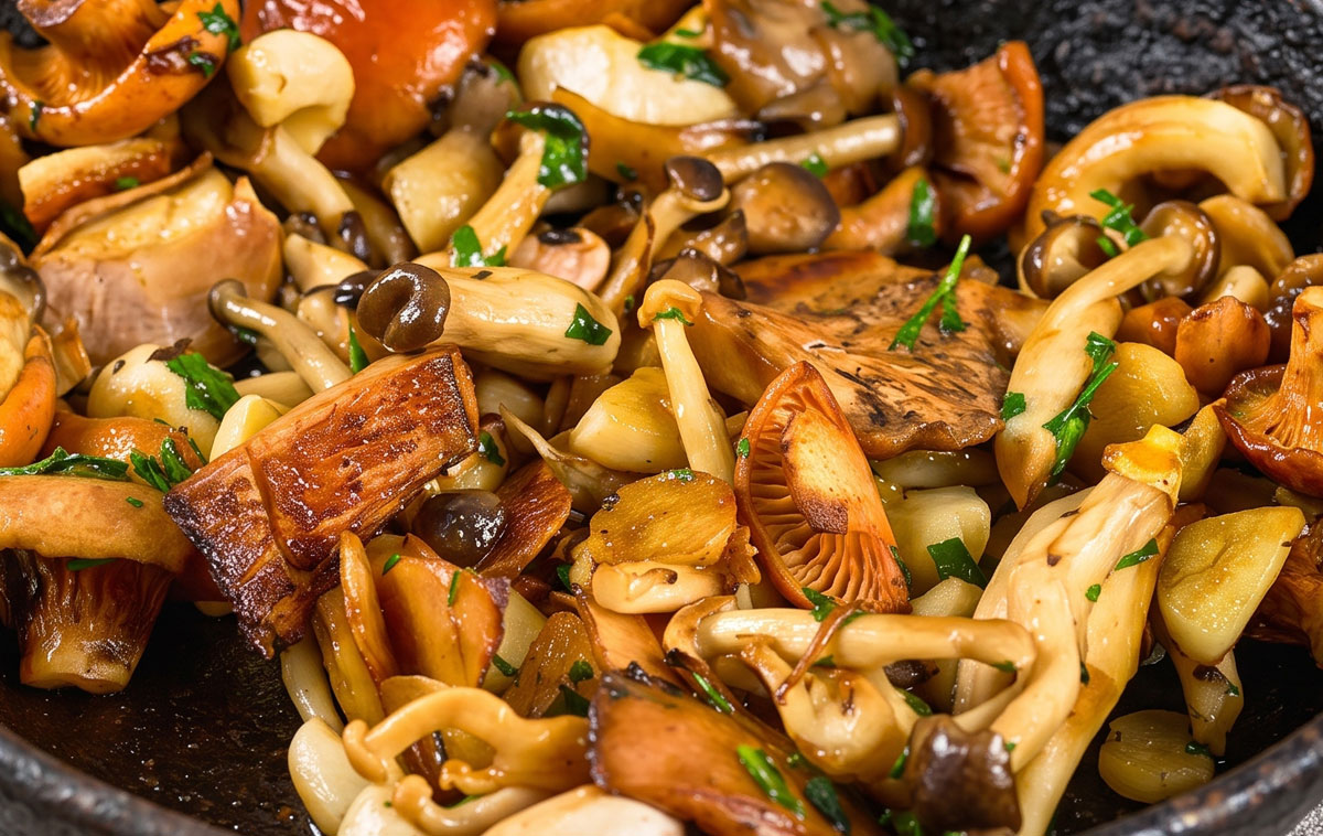 Funghi in padella