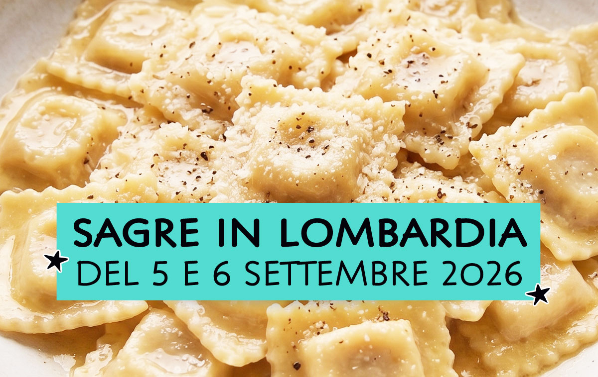 Sagre in Lombardia del 5 e 6 settembre 2026