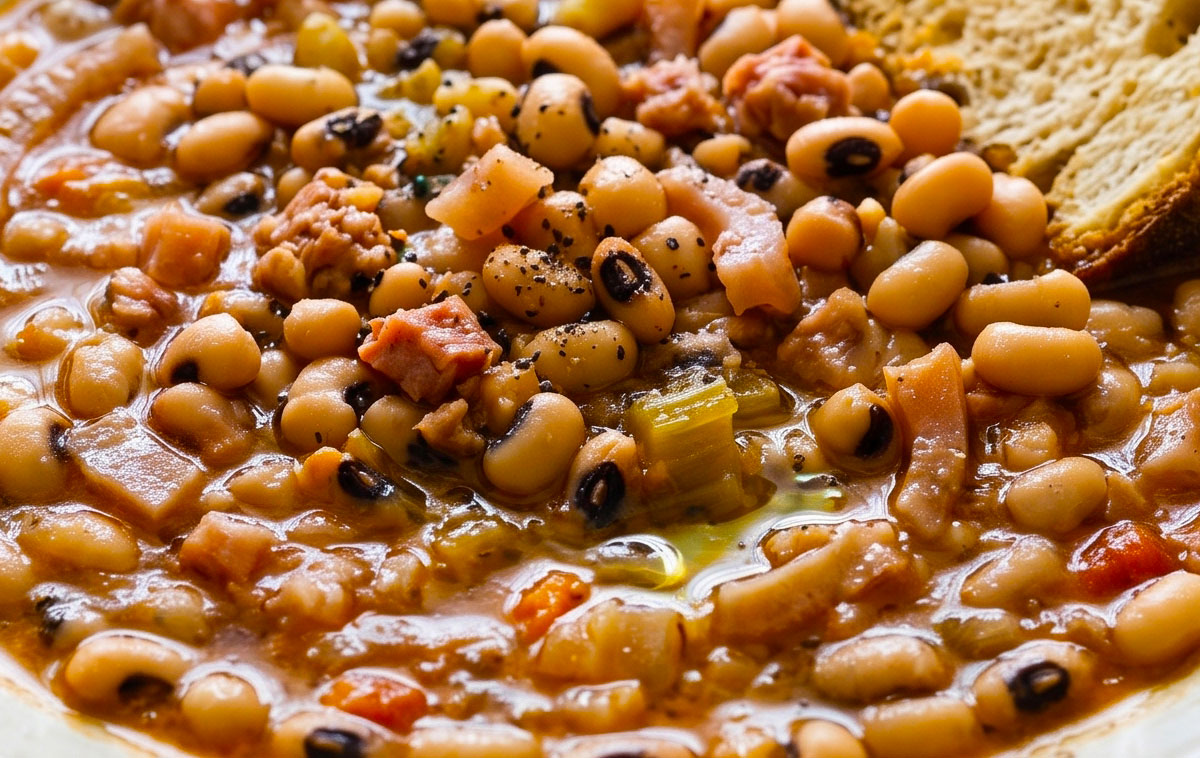 Fasulin de l’Oc cun le Cudeghe