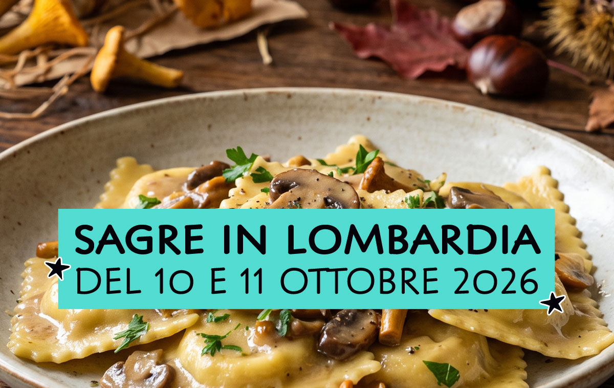 Sagre in Lombardia del 10 e 11 ottobre 2026